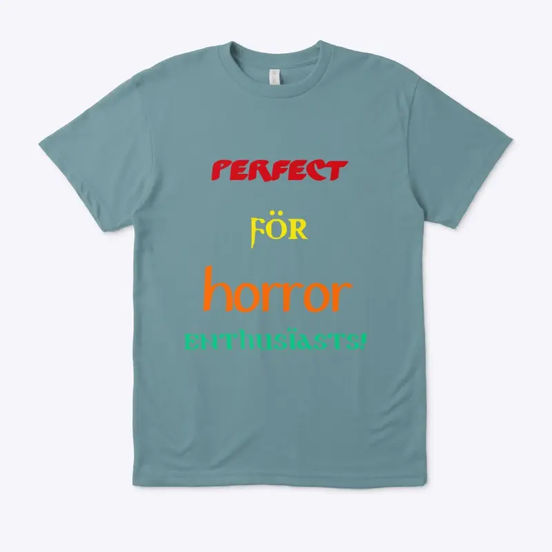 horror t-shirt